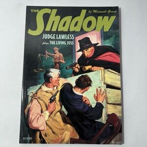 The Shadow Double-Novel Pulp #51: Judge Lawless & The Living Joss FIRST PRINTING
